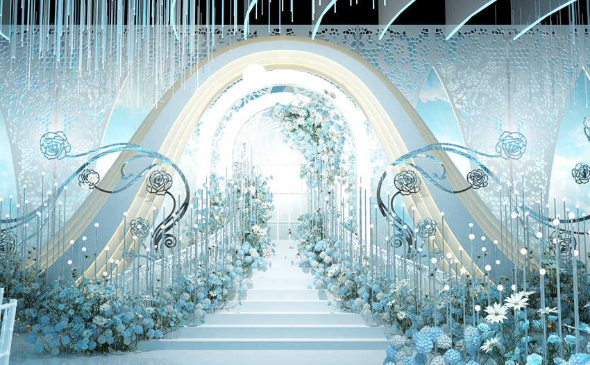 洪雅釡香烙馍村水晶厅效果展示